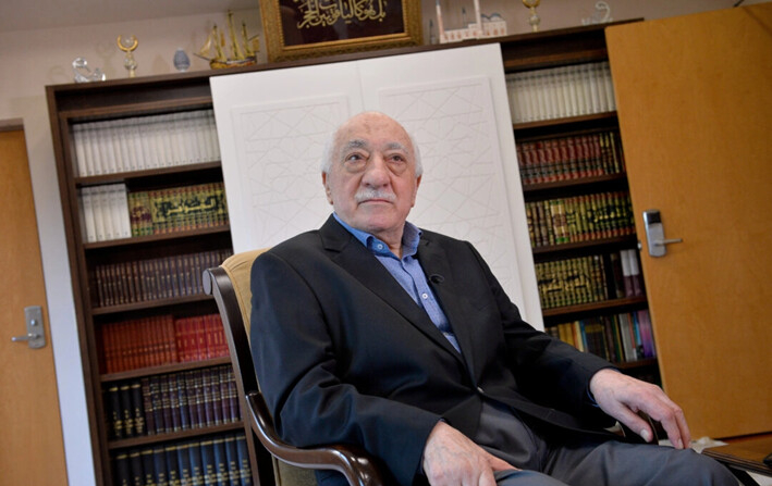 El clérigo turco Fethullah Gulen en su casa de Saylorsburg, Pensilvania, el 10 de julio de 2017. (Charles Mostoller/Reuters)