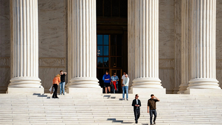 La Corte Suprema de EE. UU. en Washington el 23 de octubre de 2024. (Madalina Vasiliu/The Epoch Times)