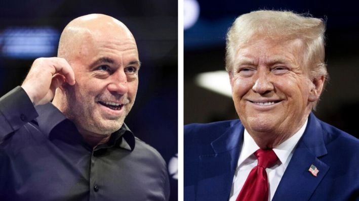 En el podcast de Rogan, Trump propone sustituir el impuesto sobre la renta por aranceles generalizados