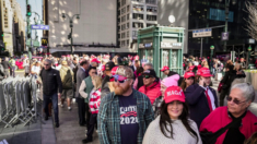 Partidarios de Trump se reúnen en Nueva York para un mitin en el Madison Square Garden