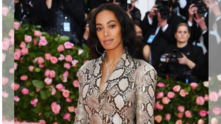 Solange Knowles asiste a la Gala Met 2019 Celebrating Camp: Notes on Fashion en el Museo Metropolitano de Arte de Nueva York el 6 de mayo de 2019. (Dimitrios Kambouris/Getty Images para el Met Museum/Vogue).