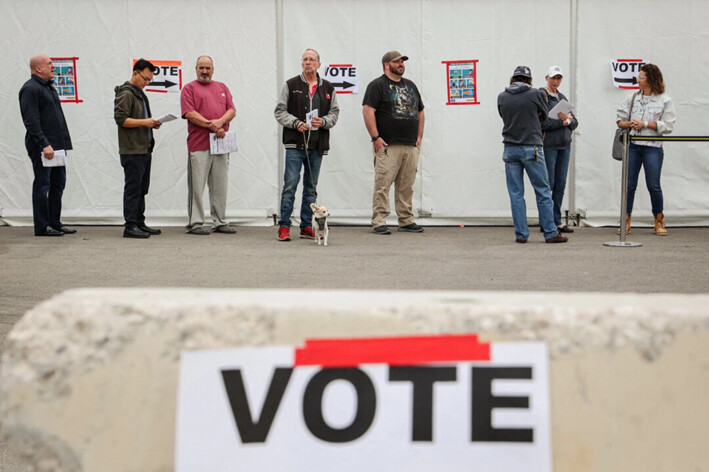 Los republicanos obtienen una ventaja del 5 por ciento en el voto anticipado en Nevada