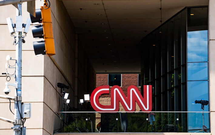 Sede de la CNN en Atlanta, en una imagen de archivo. (Madalina Vasiliu/The Epoch Times)