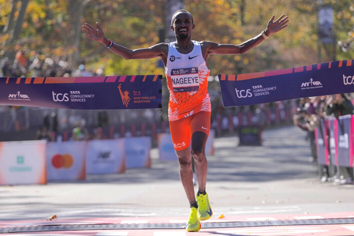 El holandés Abdi Nageeye y la keniana Sheila Chepkirui ganan el maratón de Nueva York