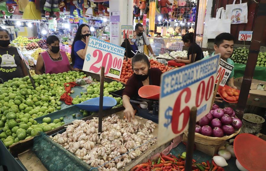 Inflación en México sube al 4.76 % en octubre