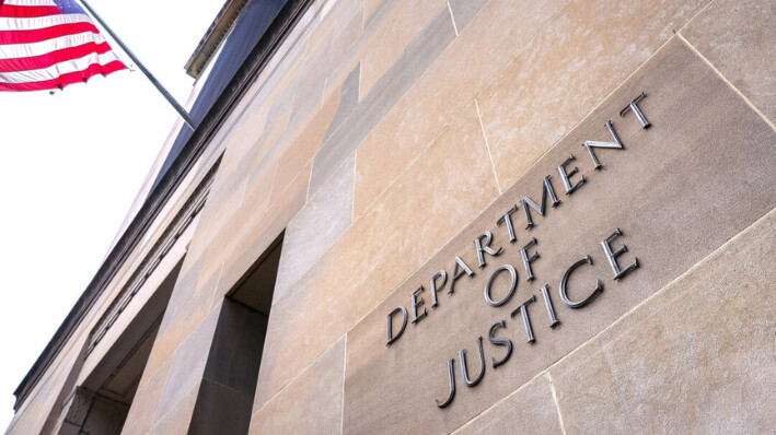 El Departamento de Justicia de EE.UU. en Washington el 20 de junio de 2023. Kevin Dietsch/Getty Images