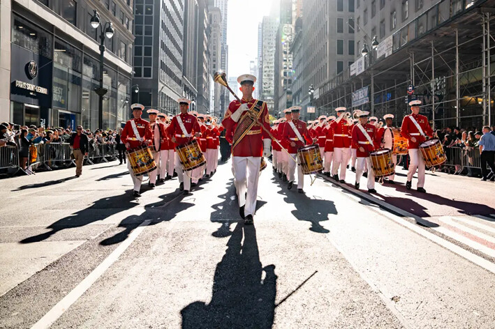 105º desfile anual del Día de los Veteranos en Nueva York, el 11 de noviembre de 2024. (Samira Bouaou/The Epoch Times)