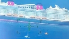 Crucero de Disney rescata a 4 personas de un catamarán que se hundía a 265 millas de las Bermudas