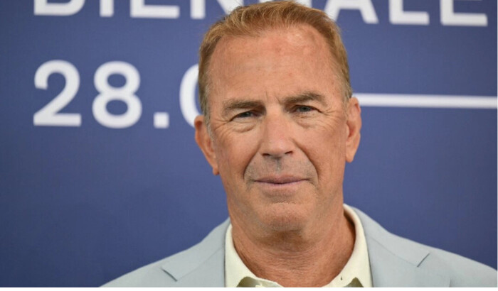 Kevin Costner asiste al photocall de la película "Horizon: Una saga americana" durante el 81º Festival Internacional de Cine de Venecia, el 7 de septiembre de 2024. (Alberto Pizzoli/AFP vía Getty Images)