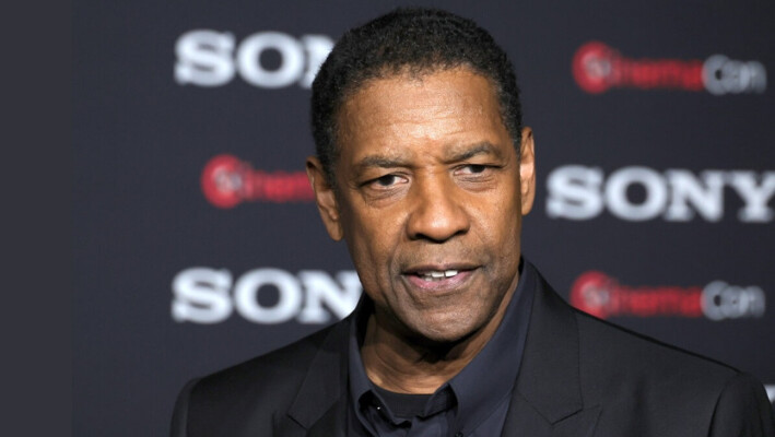 Denzel Washington durante CinemaCon en Las Vegas el 24 de abril de 2023. (Ethan Miller/Getty Images). 