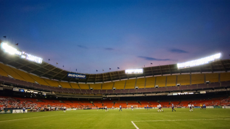 Vista del estadio Robert Fitzgerald Kennedy en Wahington el 12 de junio de 2002. (Doug Pensinger/Getty Images)