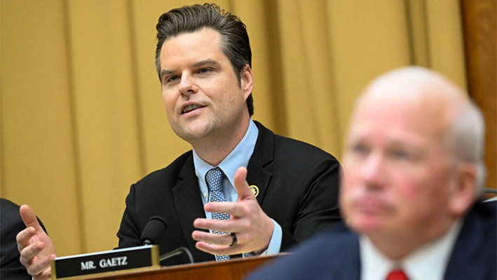 Matt Gaetz renuncia a la candidatura para ser fiscal general de Trump