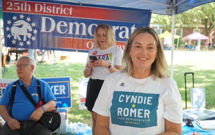 La representante Cyndie Romer (D-Del.) pidió que se concientice al público sobre la sustracción forzada de órganos por parte del PCCh. (William Huang/The Epoch Times)