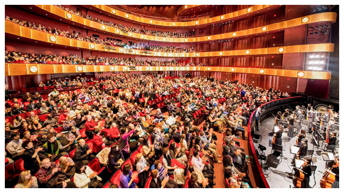 La apertura del telón de Shen Yun Performing Arts en el Teatro David H. Koch del Lincoln Center de Nueva York el 11 de enero de 2015. (Larry Dai/Epoch Times)