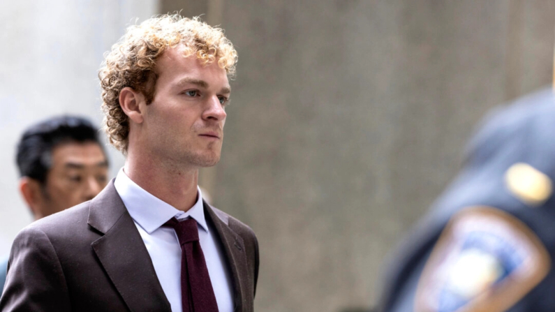 Daniel Penny llega al Tribunal Penal de Manhattan en Nueva York el 9 de diciembre de 2024. (Stefan Jeremiah/Foto AP)