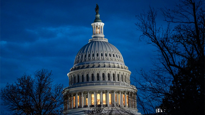 El Capitolio de EE. UU. al atardecer del 19 de noviembre de 2024. (Madalina Vasiliu/The Epoch Times)