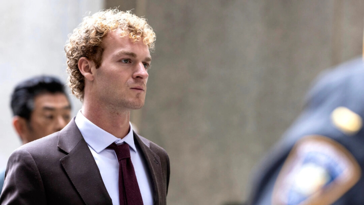 Daniel Penny llega al tribunal penal de Nueva York el 9 de diciembre de 2024. (Stefan Jeremiah/Foto AP)