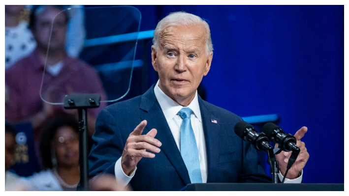 El presidente Joe Biden habla en el Prince George's Community College de Marlboro, Maryland, el 15 de agosto de 2024. (Madalina Vasiliu/The Epoch Times)