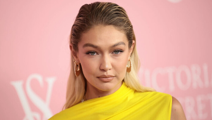 Gigi Hadid asiste a la celebración del Tour '23 de Victoria's Secret en Nueva York el 6 de septiembre de 2023. (Dimitrios Kambouris/Getty Images para Victoria's Secret).
