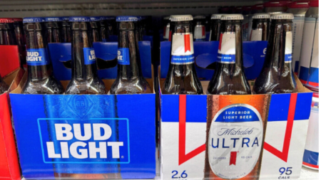 Michelob Ultra supera a Bud Light como la mejor cerveza de barril, según los datos