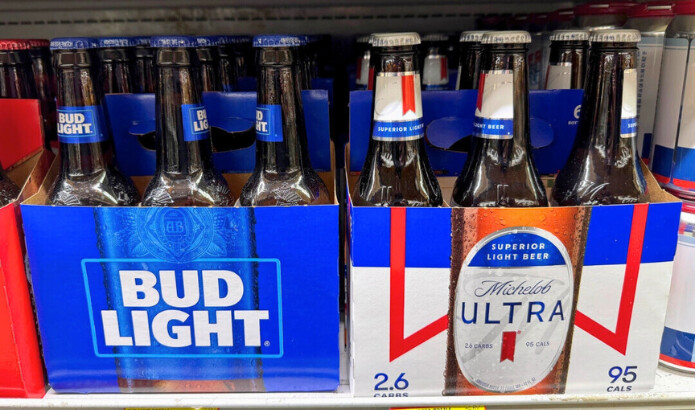 Michelob Ultra supera a Bud Light como la mejor cerveza de barril, según los datos