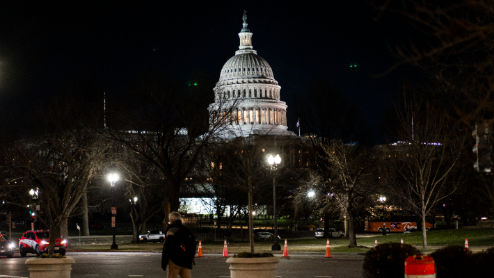 El edificio del Capitolio de Estados Unidos en Washington el 19 de diciembre de 2024. (Madalina Vasiliu/The Epoch Times)
