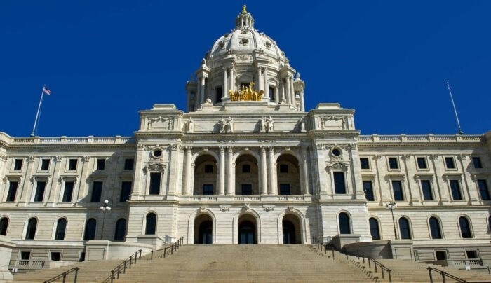 El edificio del Capitolio estatal de Minnesota en St. Paul, el 17 de agosto de 2013. Karen Bleier/AFP vía Getty Images