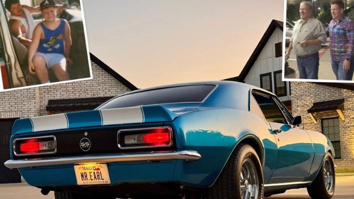 Padre vende su Camaro 1967 para formar una familia, tras 41 años hijo lo sorprende: «Mi padre lo vale»