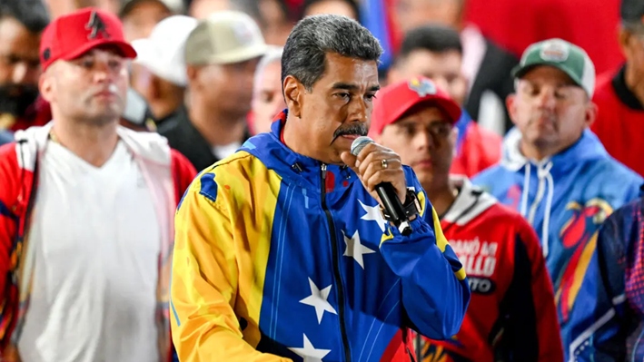 El líder venezolano Nicolás Maduro en Caracas, el 29 de julio de 2024. (Juan Barreto/AFP vía Getty Images)