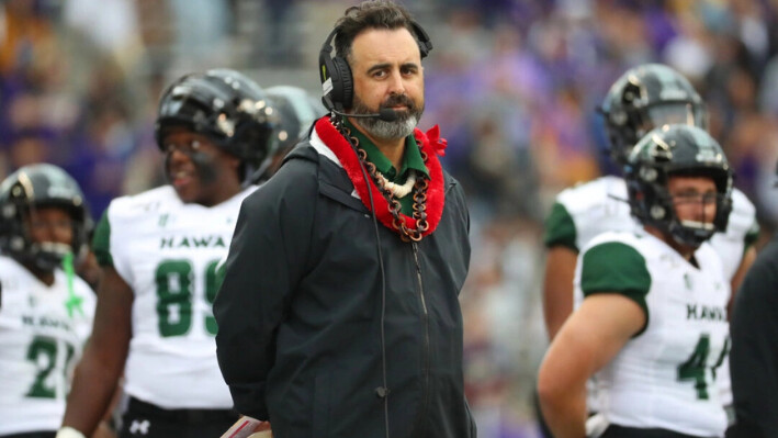 Nick Rolovich en Seattle, Washington, en una imagen de archivo. (Abbie Parr/Getty Images).