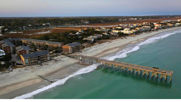 Vistas generales del Lowcountry en Pawleys Island, Carolina del Sur, el 9 de febrero de 2024. (Win McNamee/Getty Images)