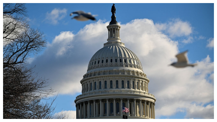 El Capitolio de Estados Unidos en Washington el 21 de diciembre de 2024. (Richard Pierrin/AFP/Getty Images)