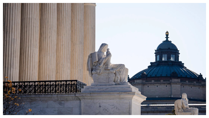 La Corte Suprema de EE.UU. en Washington el 2 de diciembre de 2024. (Madalina Vasiliu/The Epoch Times)