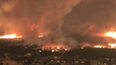 Los tornados de fuego son un riesgo en las condiciones extremas de los incendios forestales en California