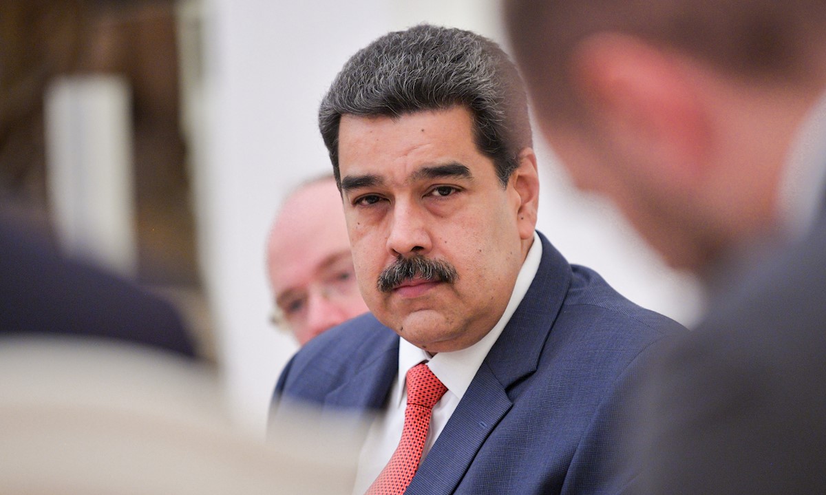 O ditador venezuelano Nicolás Maduro, em Moscou, em 25 de setembro de 2019 ( EFE / EPA / ALEXEI DRUZHININ / SPUTNIK / KREMLIN POOL)