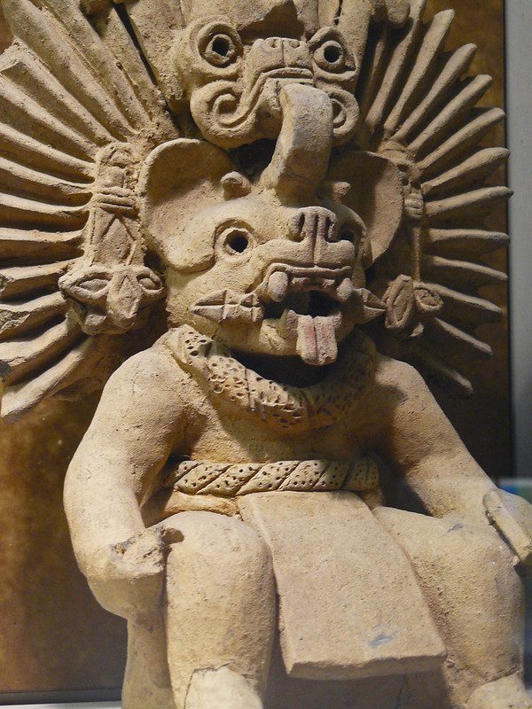 Figura período Zapotec dos deuses do bastão IIIA. Fotografado no Museu Americano de História Natural, em Nova York (Mary Harrsch / Flickr CC BY-NC-SA 2.0)