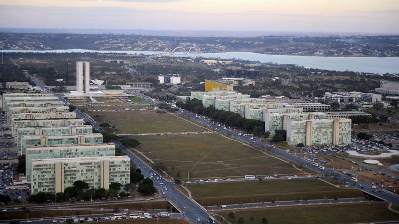 Vista aérea da Esplanada dos Ministérios em Brasília-DF (Foto: Ana Volpe/Agência Senado)