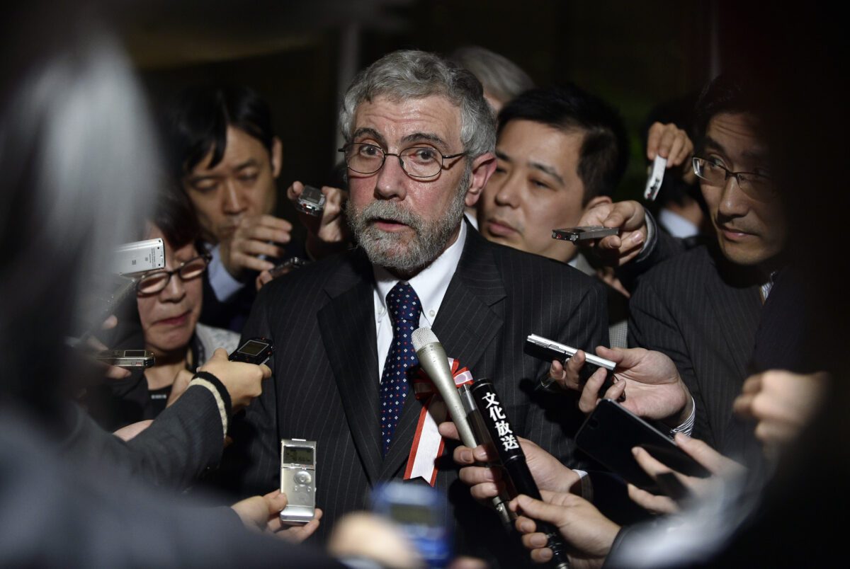 Economist and Nobel-prize winner Paul Krugman
