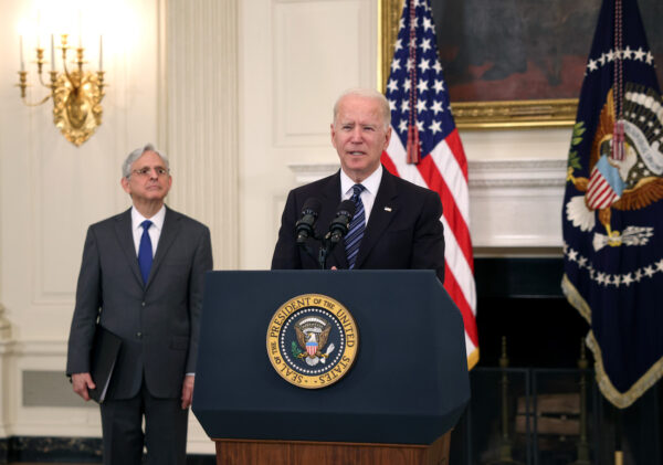 President Biden And Attorney General Garland Deliver Remarks On Gun Crime Prevention