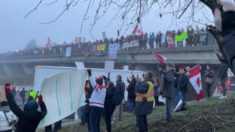 Más de 10,000 camioneros canadienses y estadounidenses protestan contra los mandatos del gobierno