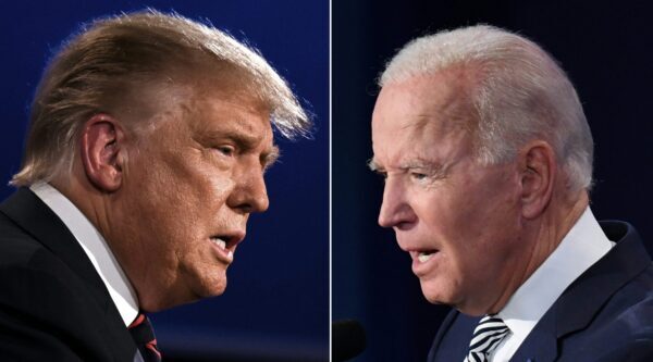 trump biden faceoff