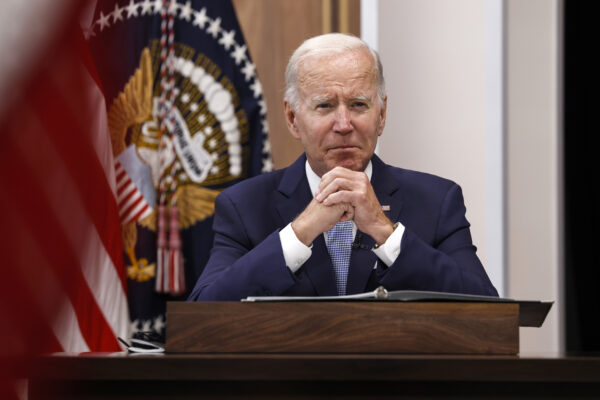 El presidente Joe Biden da declaraciones