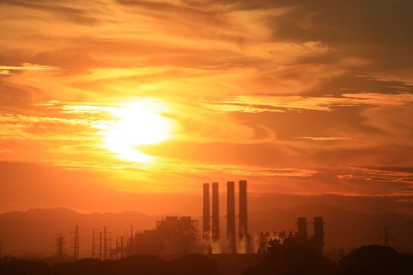 The Department of Water and Power (DWP) San Fernando Valley Generating Station in Sun Valley, Calif., on Dec. 11, 2008. In August, President Obama announced a major climate change plan aimed to reduce greenhouse gas emissions from the nation