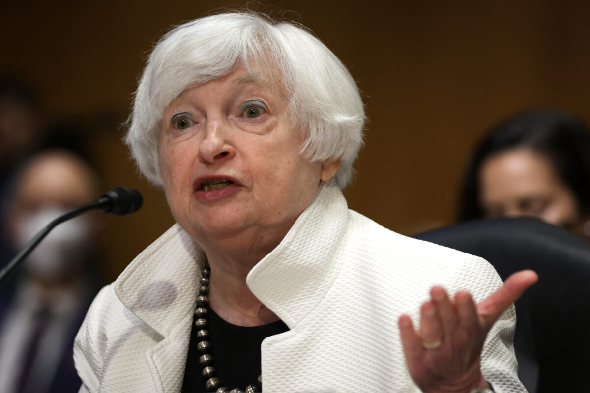 Janet Yellen testifies