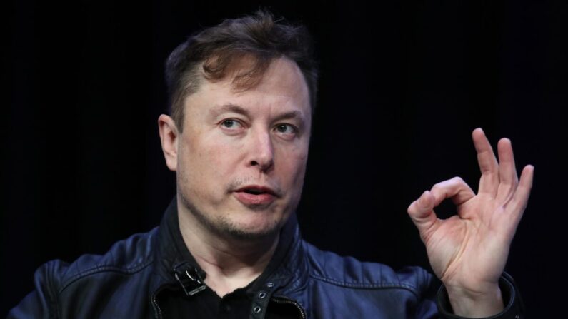 Elon Musk habla en la Conferencia y Exposición de Satélites 2020 en Washington, D.C., el 9 de marzo de 2020. (Win McNamee/Getty Images)
