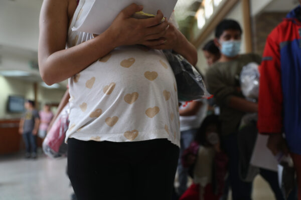 A pregnant Honduran immigrant