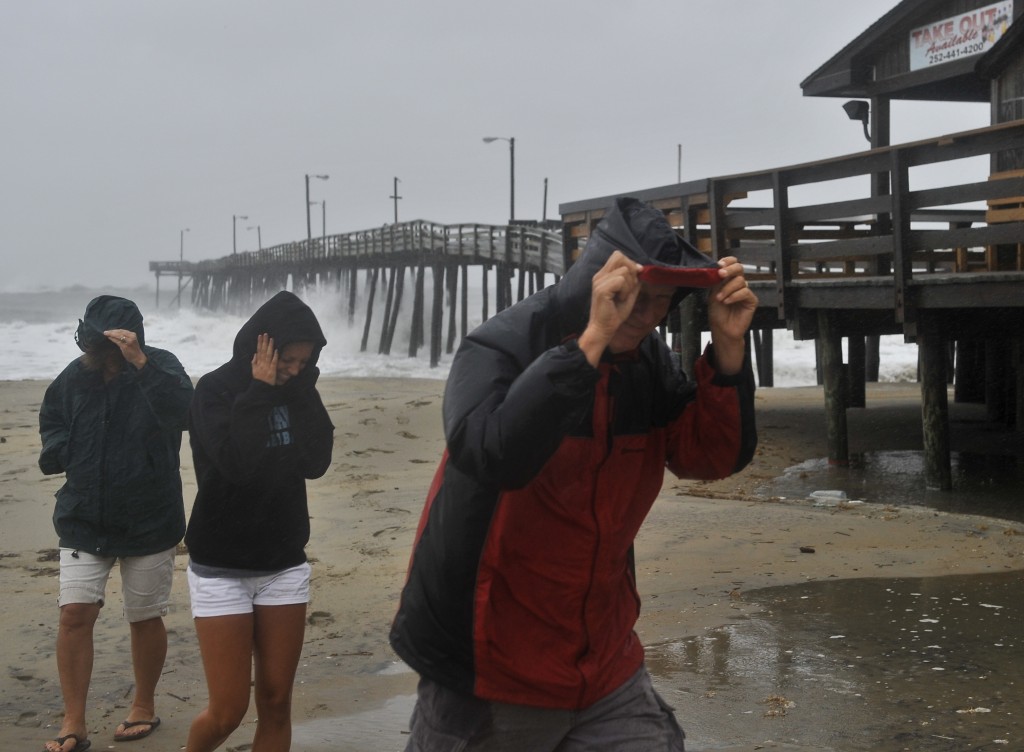 Tormenta tropical Joaquín se forma en el Atlántico. (NICHOLAS KAMM/AFP/Getty Images)