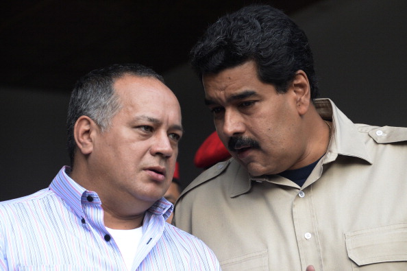 El número dos del oficialismo venezolano, Diosdado Cabello, aseguró el lunes que el arresto de dos sobrinos de la primera dama, Cilia Flores, para ser procesados en Estados Unidos por narcotráfico fue un "secuestro" cometido por la agencia antidrogas de ese país (DEA). (LEO RAMIREZ/AFP/Getty Images)