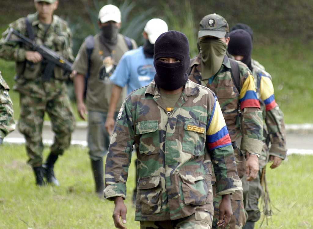 Guerrilleros de as FARC (Foto archivo)