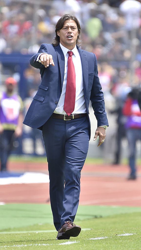 Matías Almeyda, director técnico de las Chivas de Guadalajara. (OMAR TORRES/AFP/Getty Images)